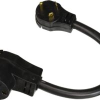 Southwire 30A to 50A Adapter Cord, TT-30P to 14-50R, 18 Inch
