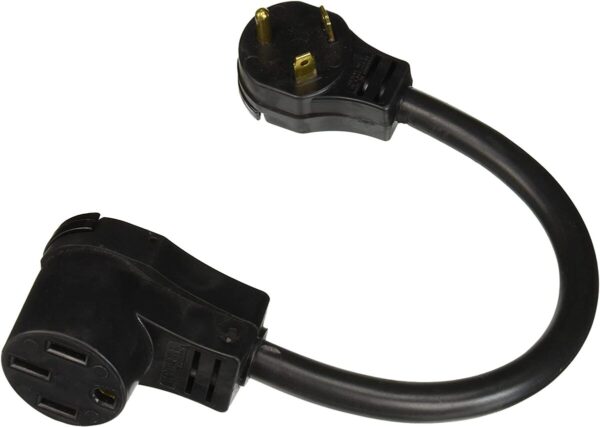 Southwire 30A to 50A Adapter Cord, TT-30P to 14-50R, 18 Inch