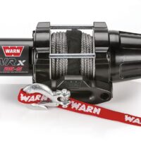 WARN VRX 25 2500 lb Winch, Synthetic, Wired, Black