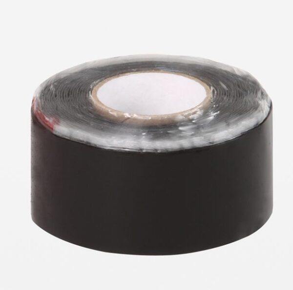 East Penn Silicone Electrical Tape, Black, 10 Feet