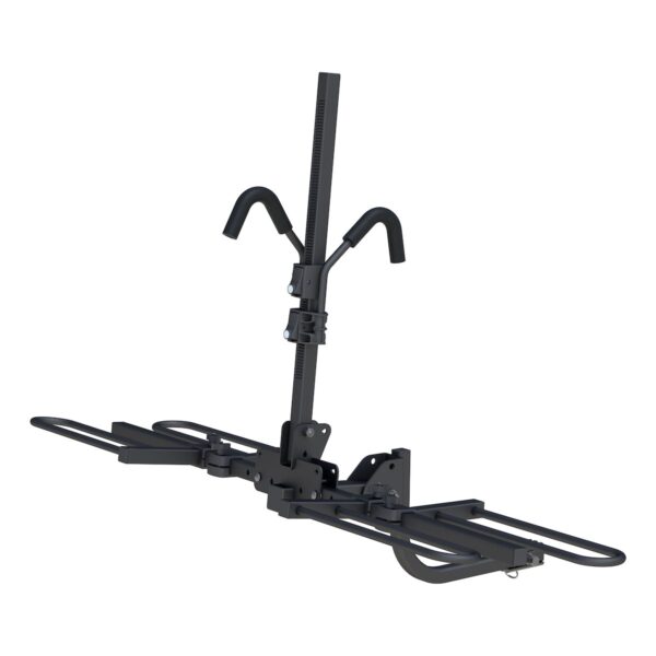 CURT Tray-Style Hitch Bike Rack, Holds 2 Bikes, Lockable, Black