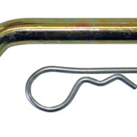 Roadmaster 1/2 Inch Bent Pin, Chrome Plated, Stainless Steel
