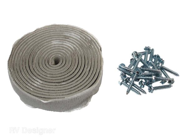 RV Designer Roof Vent Installation Kit with Putty Tape