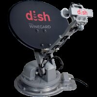 Winegard TRAV'LER Automatic Satellite TV Antenna, Roof Mount, Black