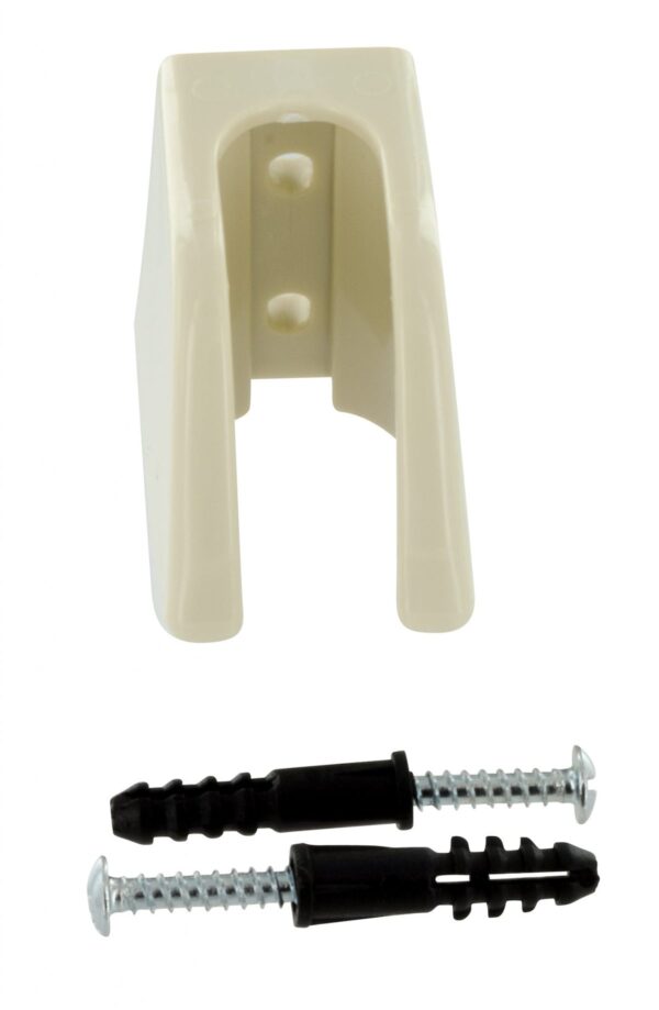 Phoenix Products 3-Position Shower Head Wall Mount, Biscuit