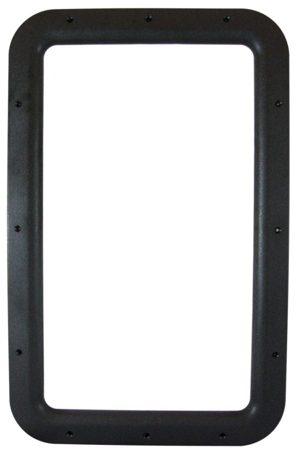 Valterra Interior Entry Door Window Frame, Black, 24-3/4 Inch x 15-3/4 Inch