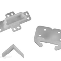 RV Designer Roller Drawer Slide, Half White
