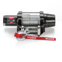WARN VRX 45 4500 lb Winch, Steel Line, Wired, Black