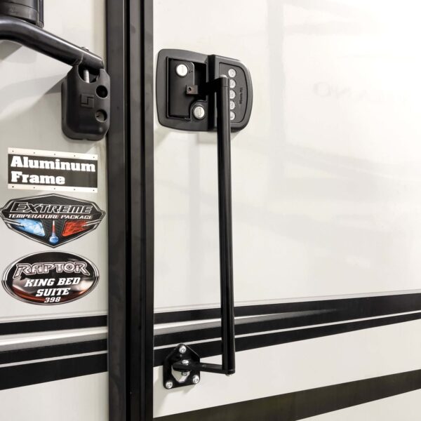 MORryde RV Entry Door Handle Extension, Black