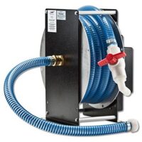 Southwire 12V/24V Electric Hose Reel, Black, 20 Feet