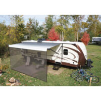 Lippert Solera Super Shade, 17 Feet Length, 7 Feet Drop, Black