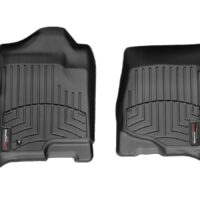 WeatherTech Floor Liner, Black, 2-Piece Molded-Fit Set