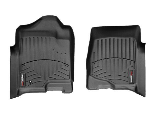 WeatherTech Floor Liner, Black, 2-Piece Molded-Fit Set