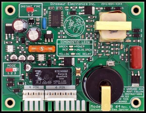 Dinosaur Electronics Ignition Control Board, 12V, Atwood Water Heater