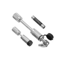 Tow Ready Trailer Hitch Pin Lock, Silver, Set of 2