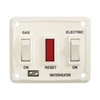 Suburban Water Heater Power Switch, 12V, Wall Mount, White