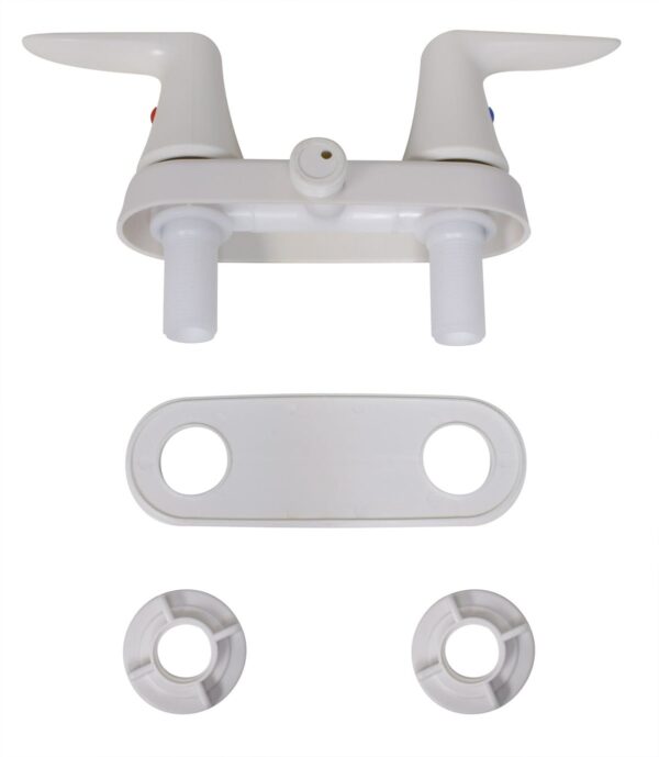 Phoenix Products Shower Control Valve with Shower Head, White