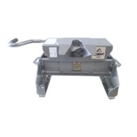 Husky Towing 16,000 lb Fifth Wheel Hitch, 4-Way Articulating, Gray