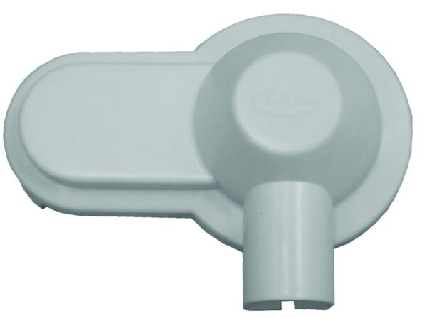 JR Products Propane Regulator Cover, White