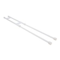 Camco Spring-Loaded Refrigerator Brace, 16-28 Inches, White