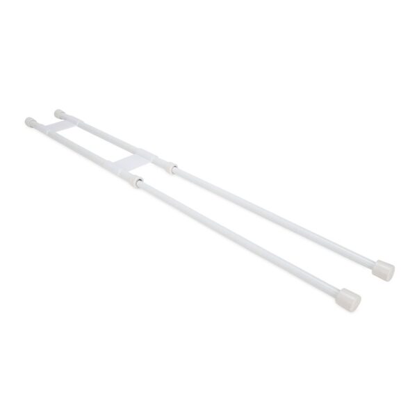 Camco Spring-Loaded Refrigerator Brace, 16-28 Inches, White