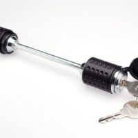 DeadBolt Barbell Coupler Lock, 3-3/8 Inch, Silver