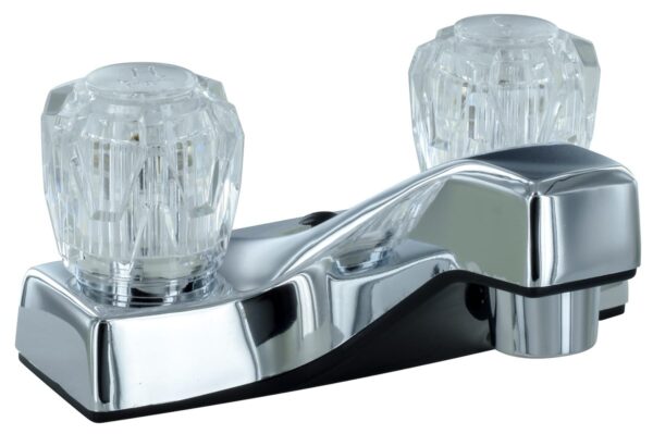 Phoenix Products Lavatory Faucet, 2-Handle, Chrome, 4 Inch