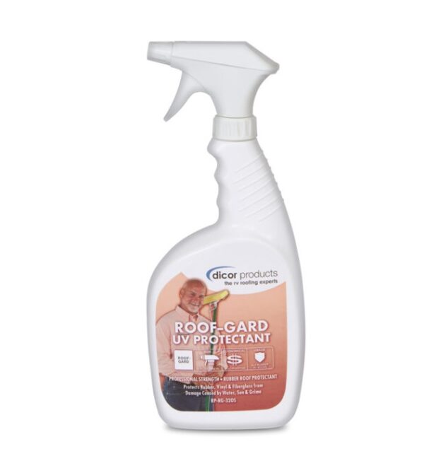 Dicor Roof Gard Rubber Roof Protectant 32 Ounce Spray Bottle