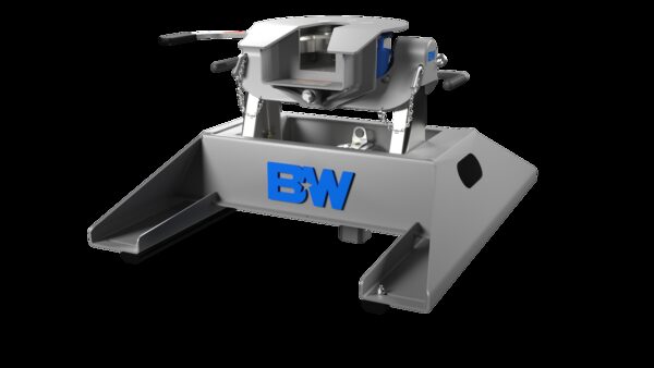 B&W Companion Fifth Wheel Hitch, 20,000 lb, Removable, Gray
