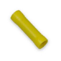 WirthCo Yellow Butt Wire Terminal, 12-10 Gauge, Vinyl