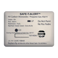 MTI Industries Carbon Monoxide and Propane Combo Detector, 3-1/2" x 2-1/2", White