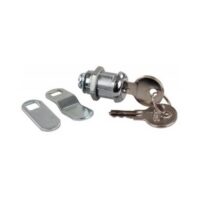 JR Products Compartment Lock Cylinder, 7/8 in, Chrome