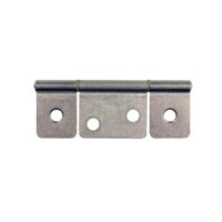 JR Products Non-Mortise Door Hinge, Satin Nickel Plated