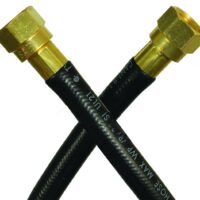 JR Products Propane Supply Hose 144" 3/8" Female Flare Swivel