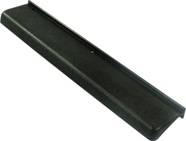 JR Products Screen Door Slide Stop, 12 in, Black
