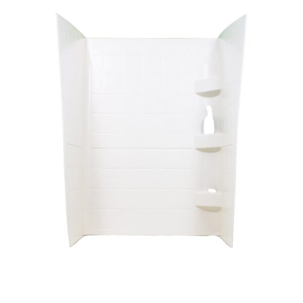 Specialty Recreation 1-Piece Shower Surround, 24" x 38" x 66", White