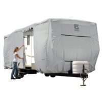 Classic Accessories Receiver Hitch Trailer Cover, 40 Feet, Gray