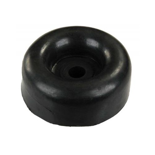 JR Products Door Stop Bumper, Industrial Rubber, Black