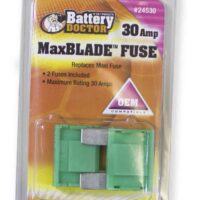 WirthCo Battery Doctor Green Blade 30 Amp Maxi Fuse, Pack of 2