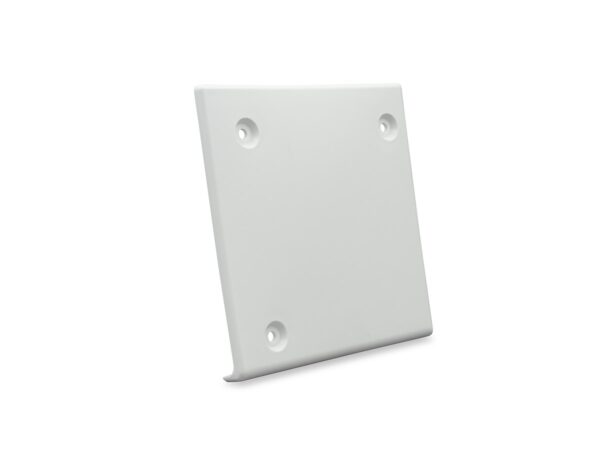 B&B Molders Slide-Out Corner Guard, Polar White