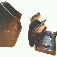 Mirrored Door Travel Latch Set of 2 with Mounting Hardware