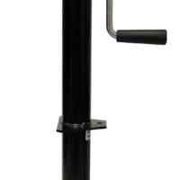 BAL RV Manual Trailer Tongue Jack, 1,000 Pound, Round Sidewind