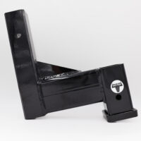 Blue Ox 2.5-Inch Receiver Tube Adapter, Black