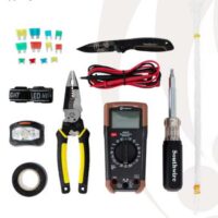Southwire 8-Piece RV Electrical Tool Kit with Digital Multimeter and Pocket Knife