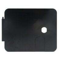 B&B Molders Electrical Cord Hatch, 6-1/2" x 8", Black