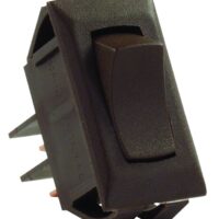 JR Products Momentary Switch, On-Off, 13 Amp, Brown