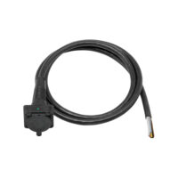 Bargman Prewired 7-Way Vehicle End Connector with Cable, Black