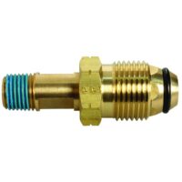 JR Products POL Tailpiece Adapter, 1/4" Male Threads to POL