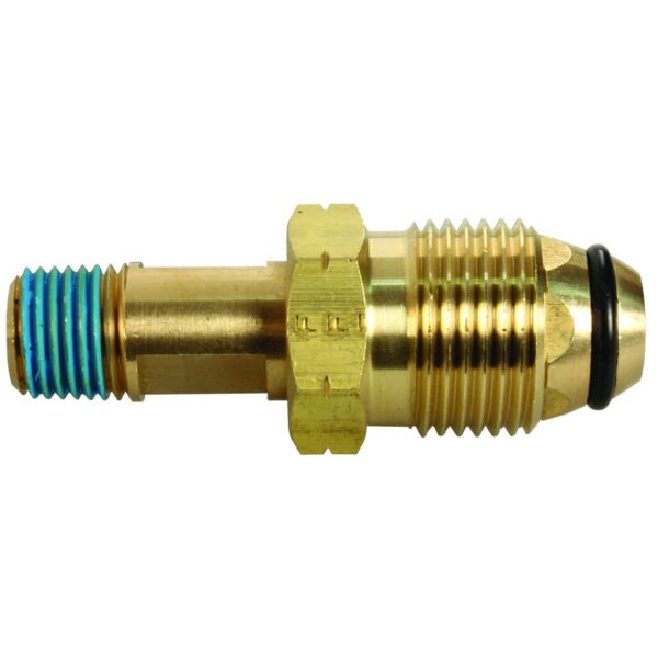 JR Products POL Tailpiece Adapter, 1/4" Male Threads to POL