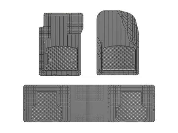 WeatherTech All-Vehicle Floor Mat Set, Gray, Trim-To-Fit, 3-Piece
